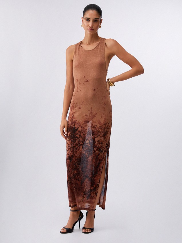 Vestido Comprido de Malha