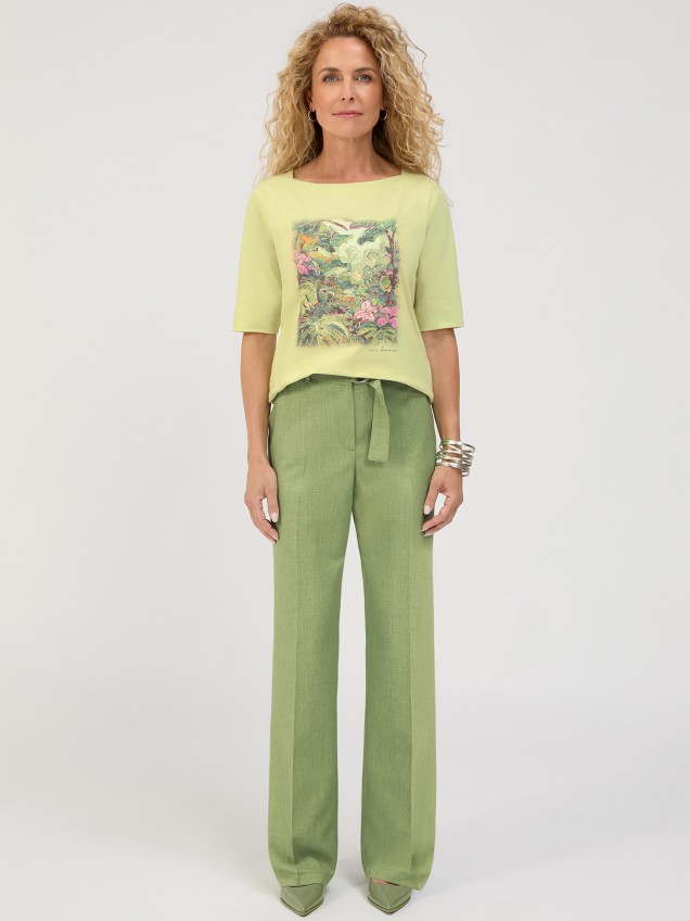 T-shirt com Estampado Lotti