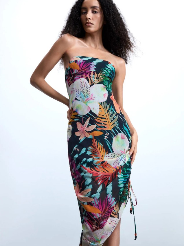 Vestido Justo Cai-Cai