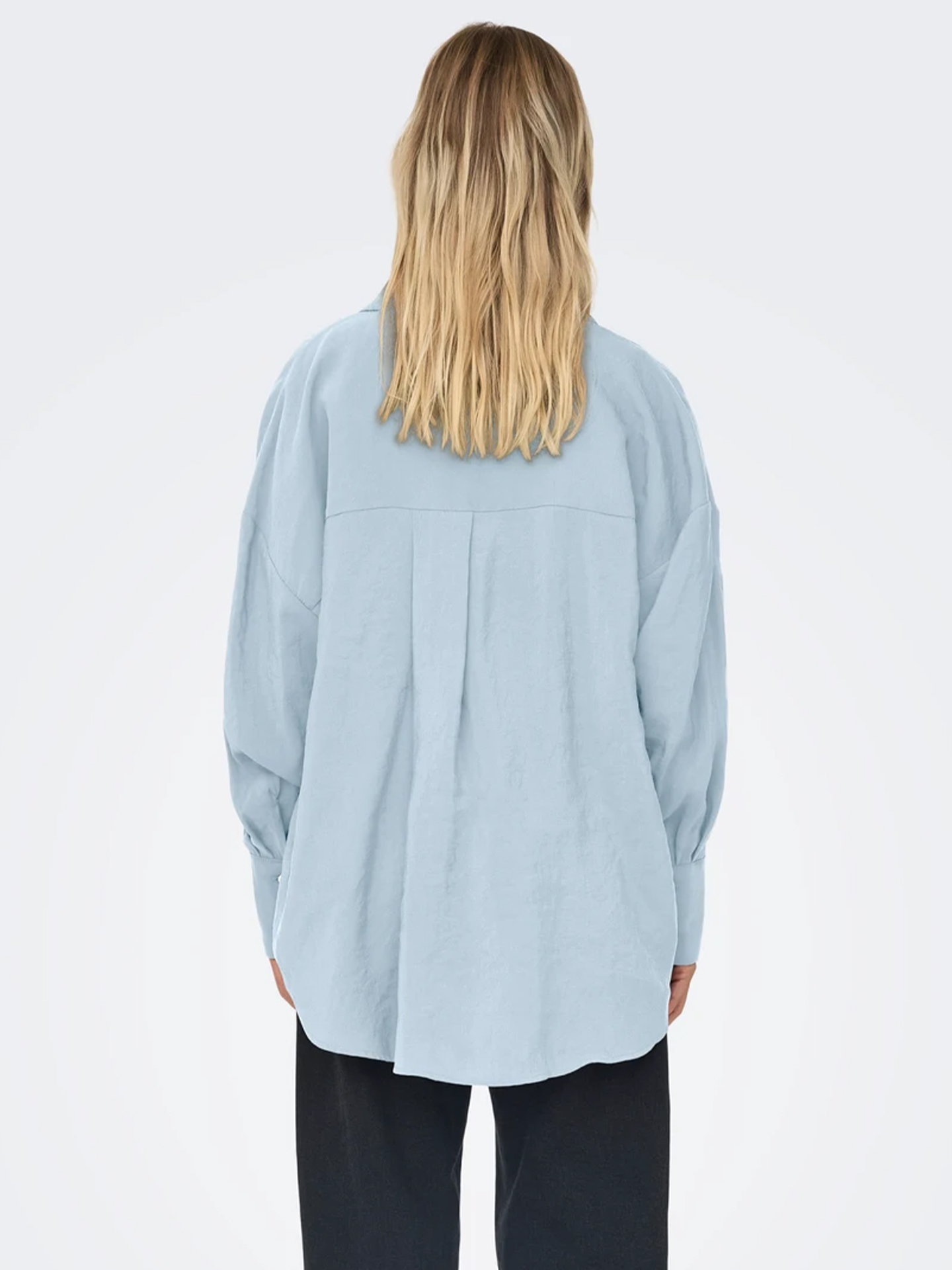 Camisa Oversized de Manga Comprida