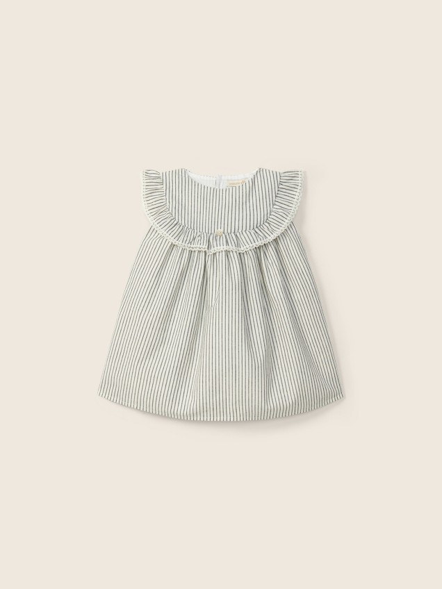 Vestido às Riscas