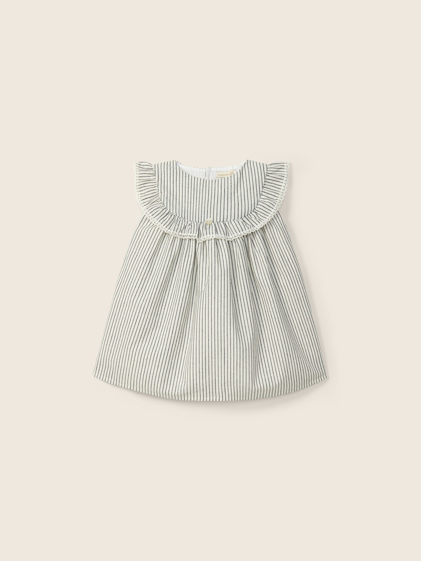Vestido às Riscas