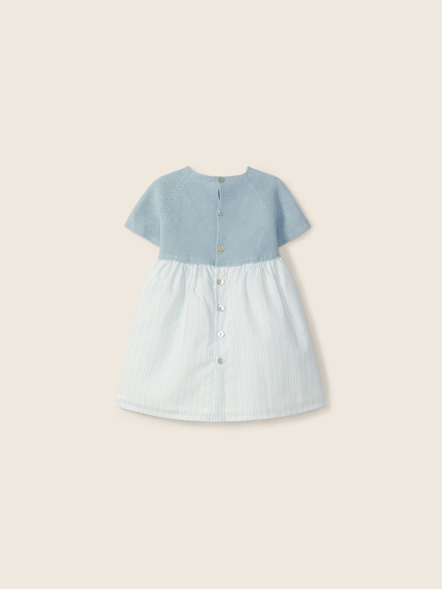 Vestido às Riscas