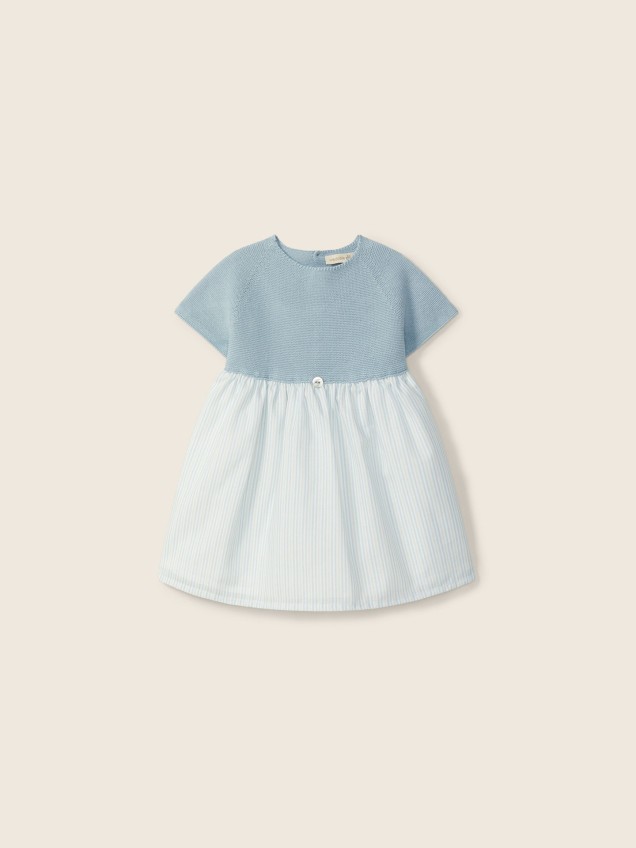 Vestido às Riscas