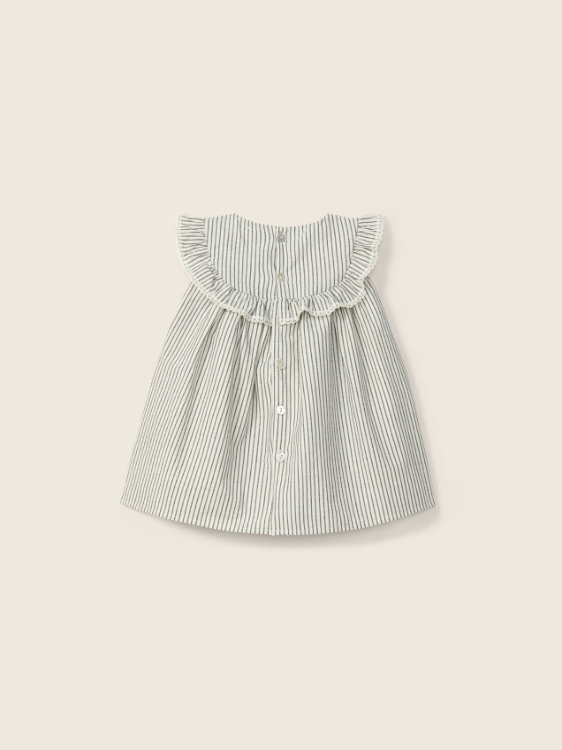 Vestido às Riscas