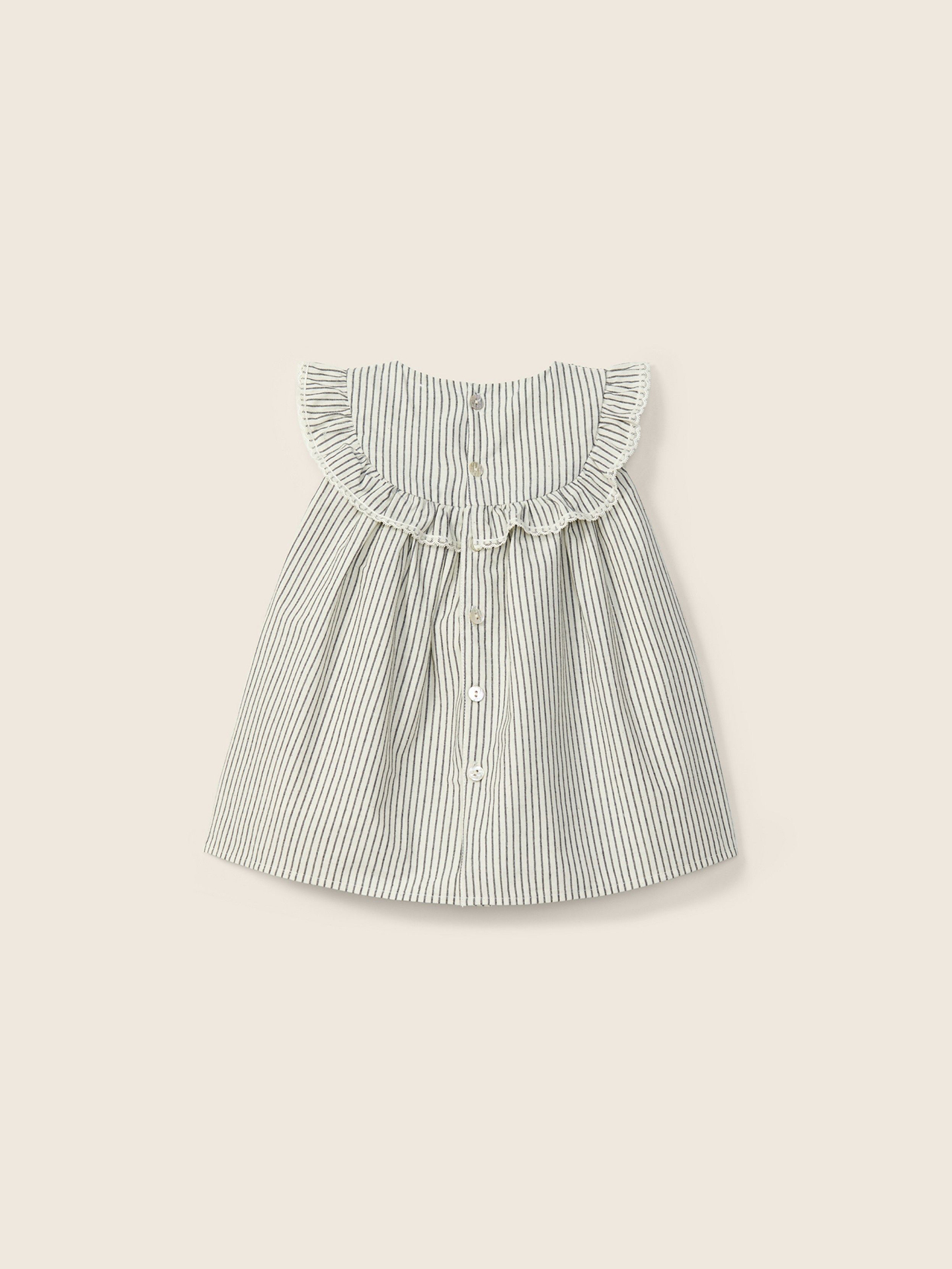 Vestido às Riscas