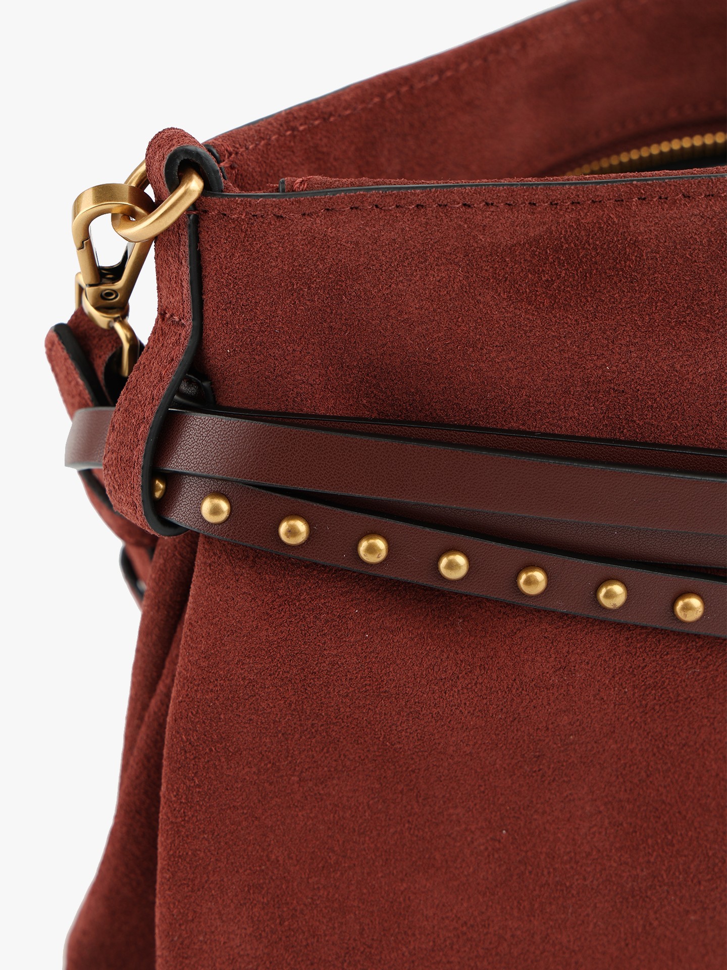 Mala de Ombro Classic Belt em Pele