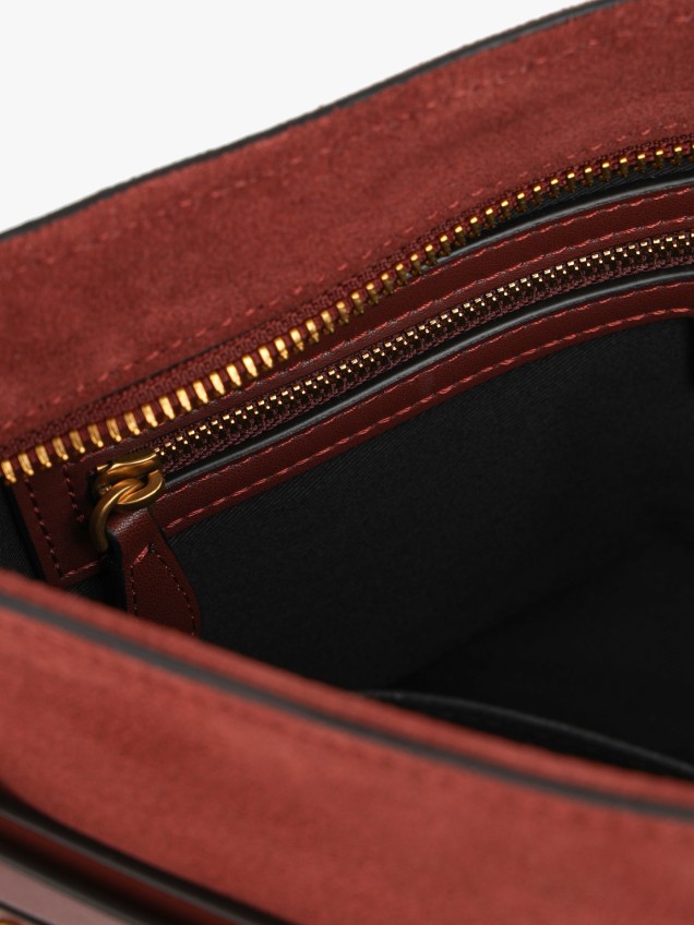 Mala de Ombro Classic Belt em Pele