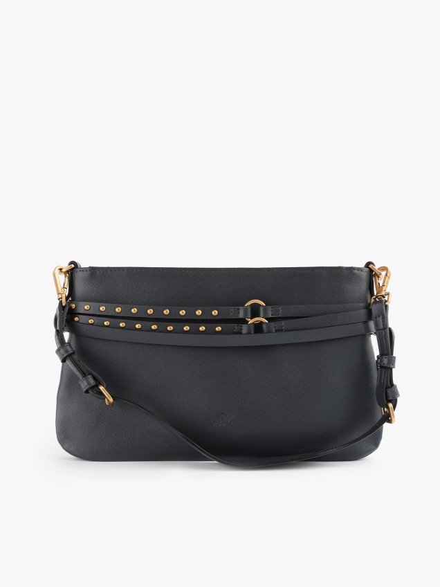 Mala de Ombro Belt Mini em Pele