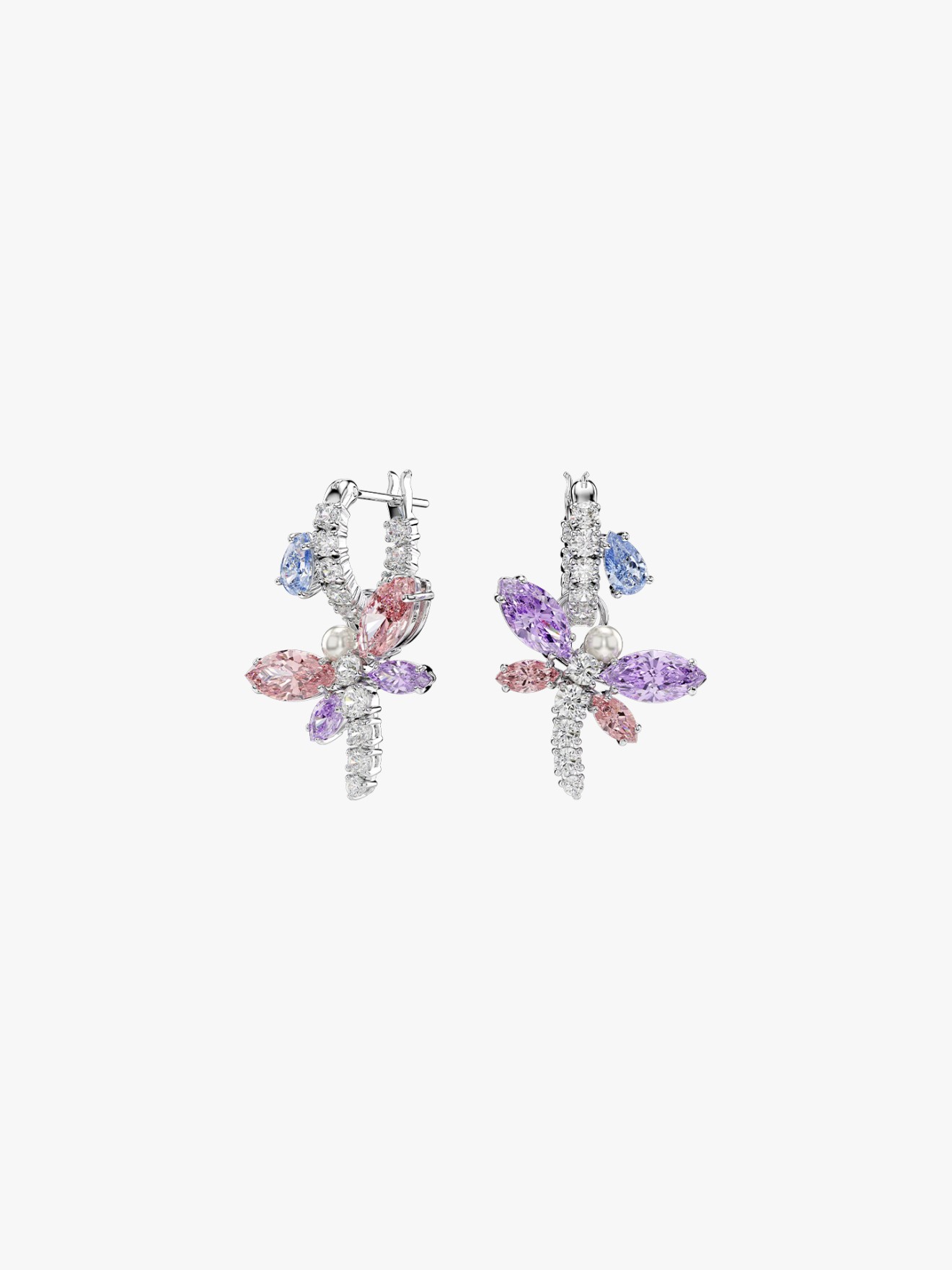Brincos Compridos Ariana Grande x Swarovski