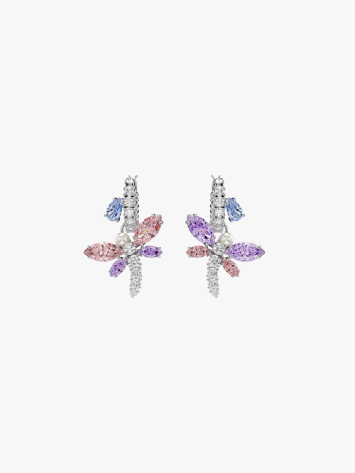 Brincos Compridos Ariana Grande x Swarovski