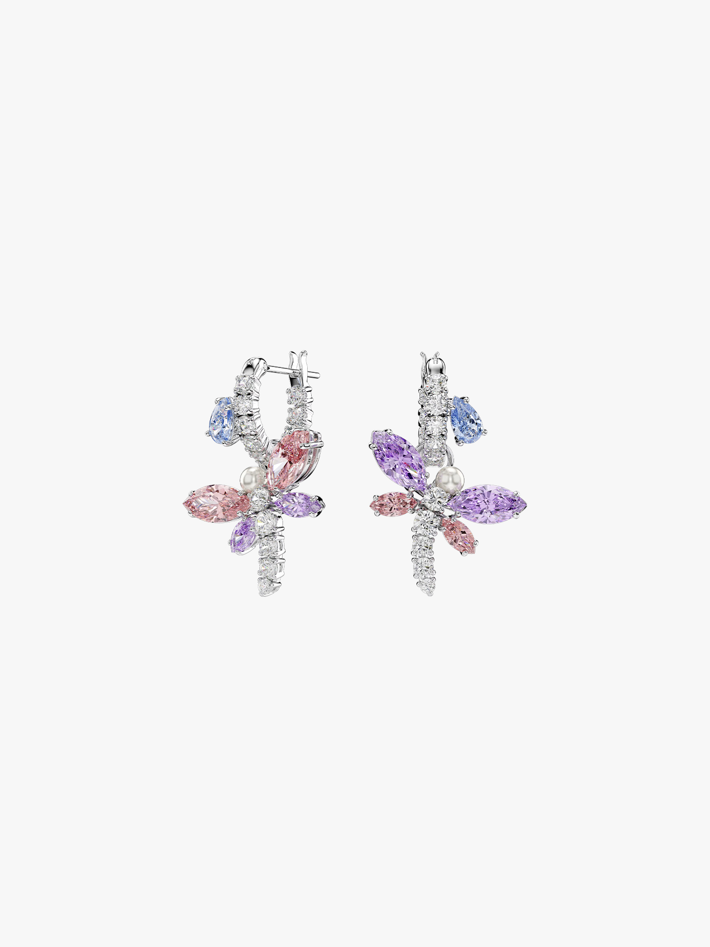 Brincos Compridos Ariana Grande x Swarovski