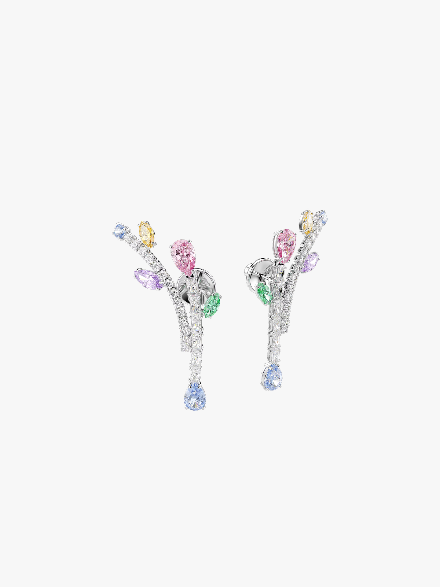 Brincos Compridos Ariana Grande x Swarovski