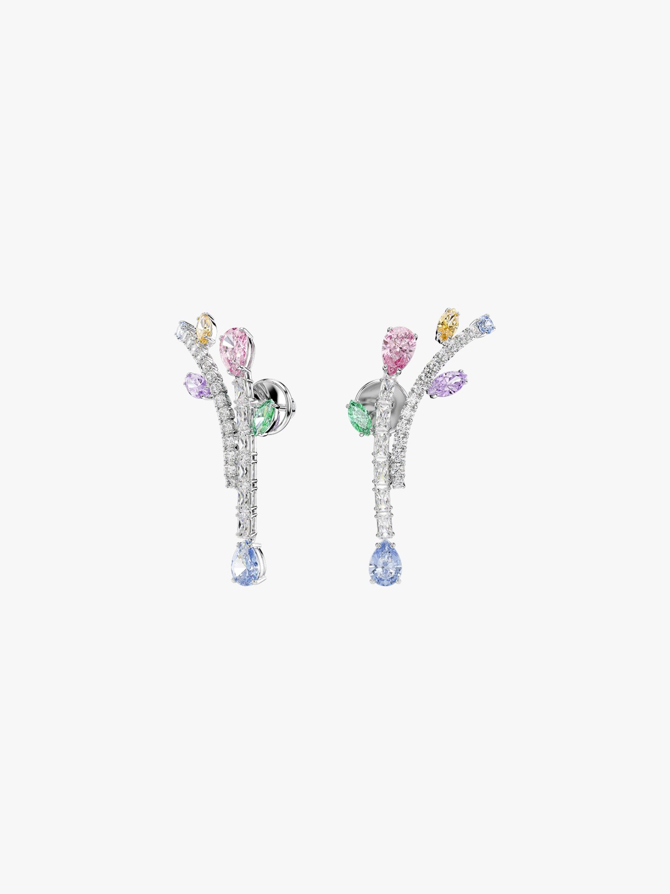 Brincos Compridos Ariana Grande x Swarovski