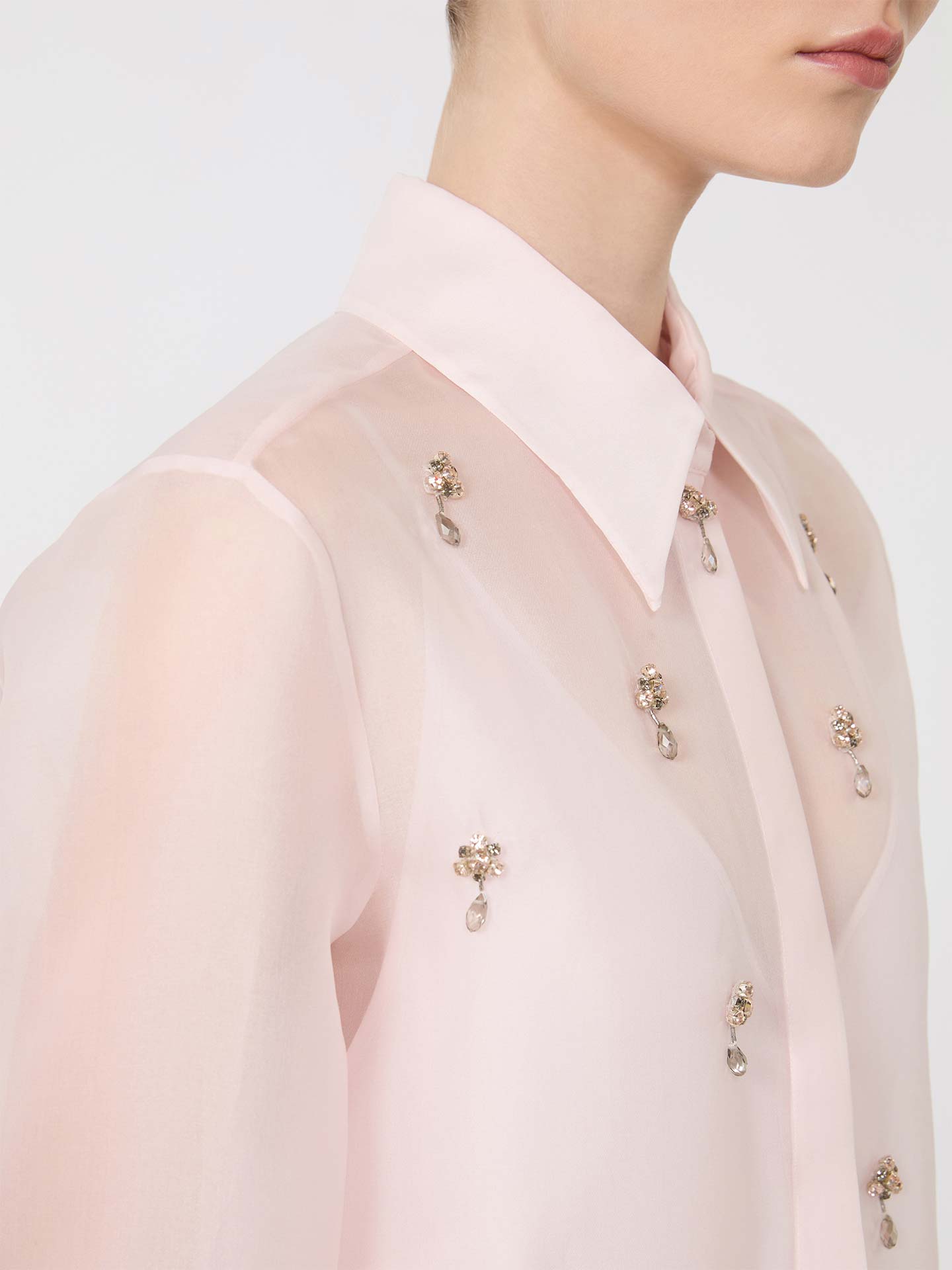 Camisa de Organza MSEAGI