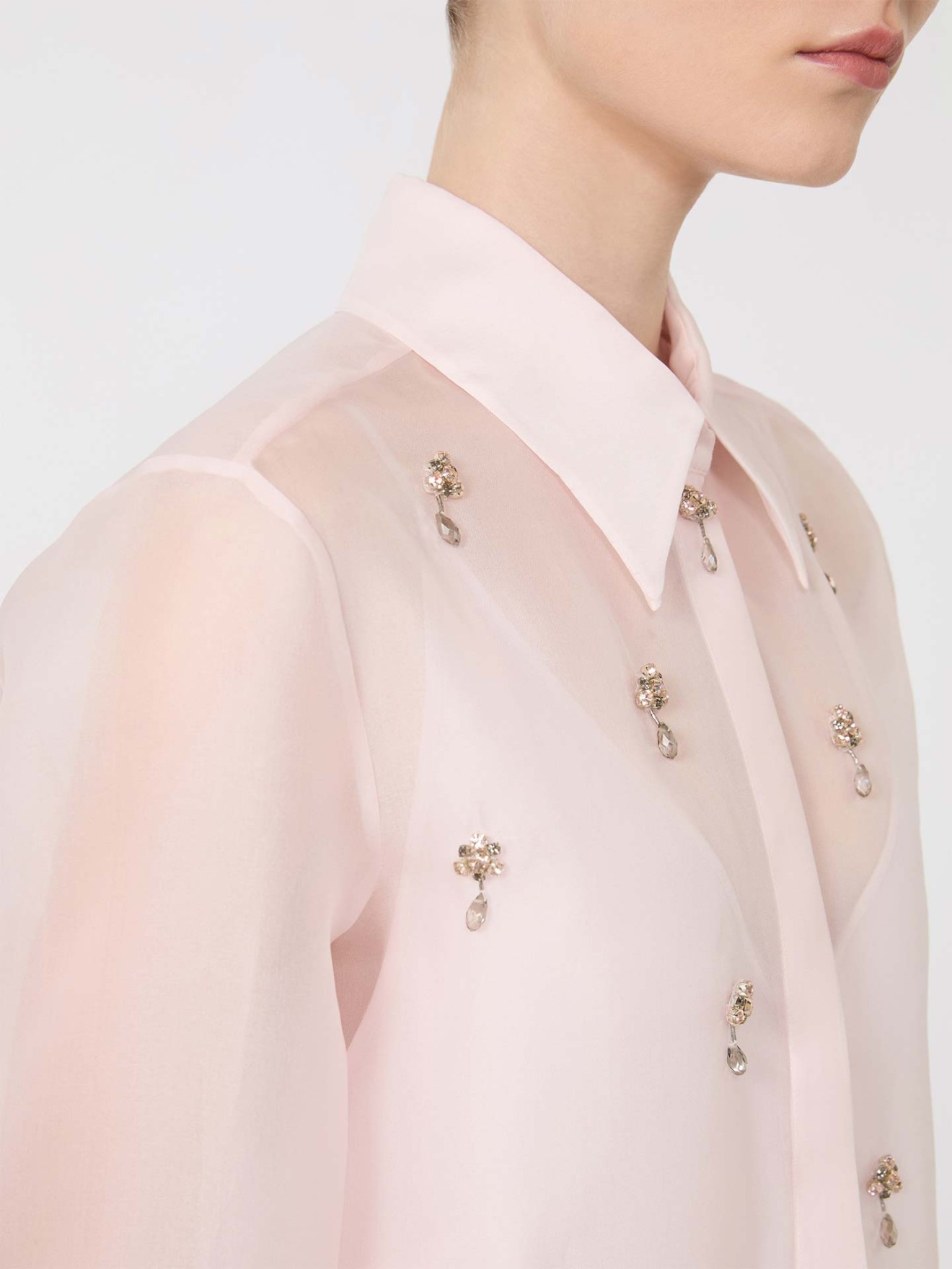 Camisa de Organza MSEAGI