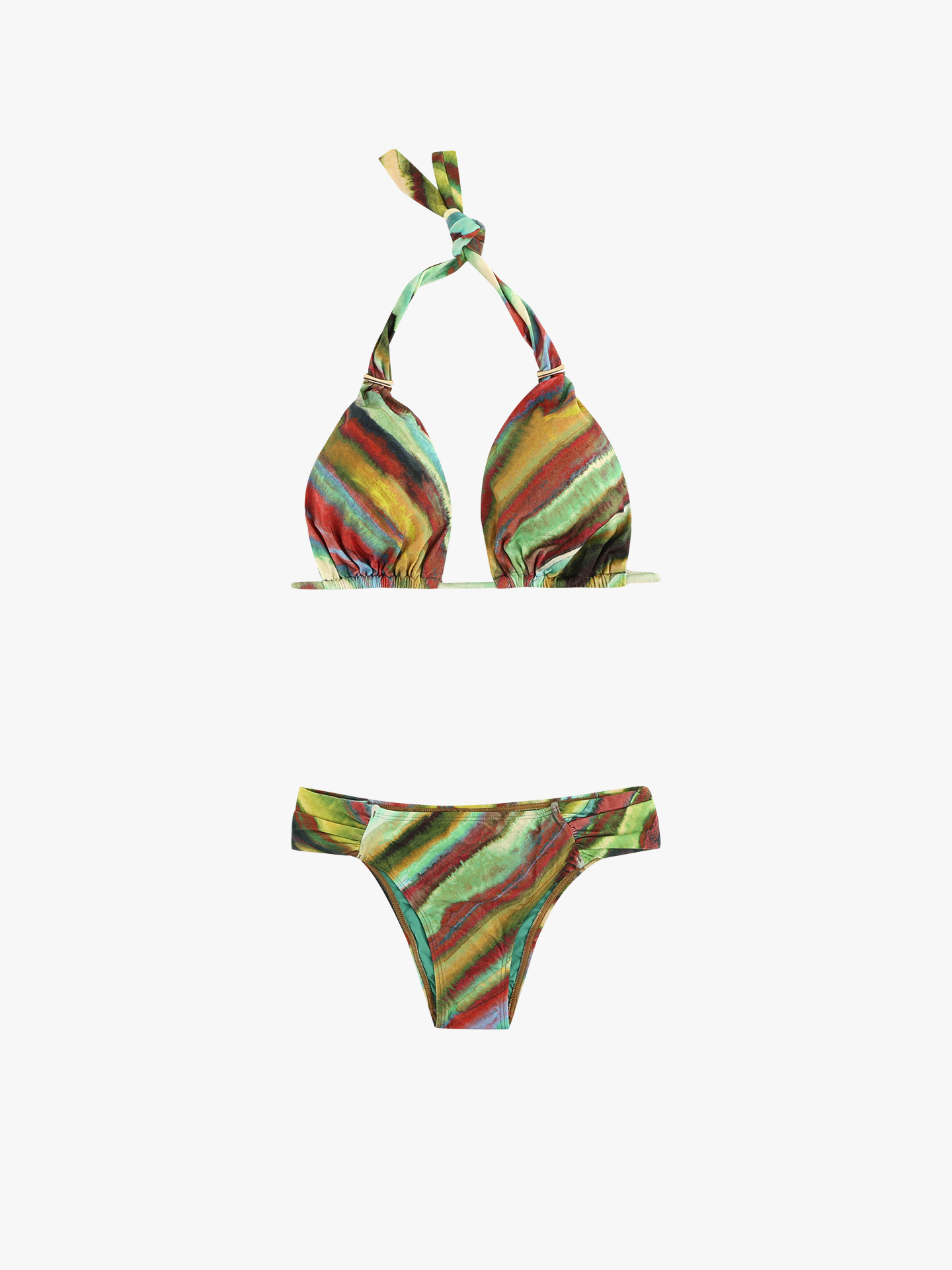 Biquíni Halter Estampado