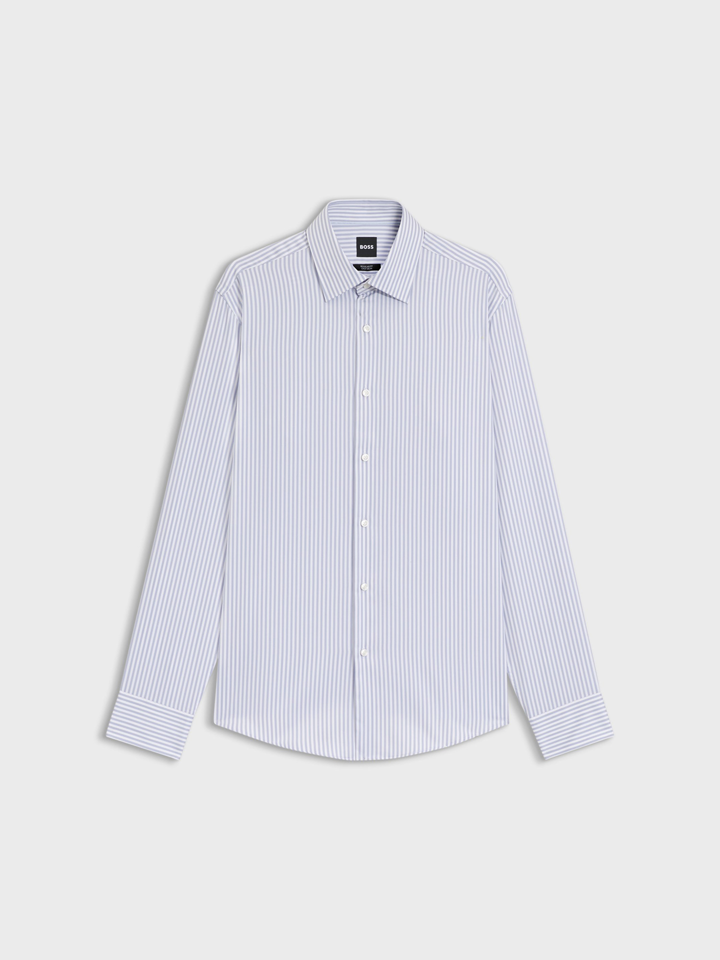 Camisa Regular Fit às Riscas