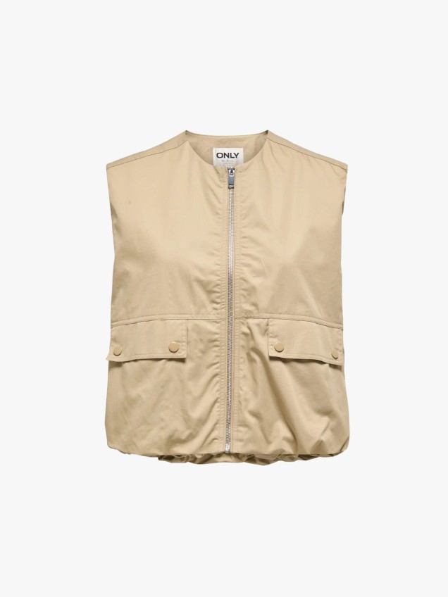 Colete com Bolsos Frontais