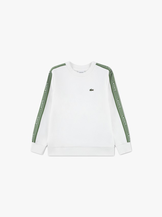 Sweatshirt com Riscas Laterais