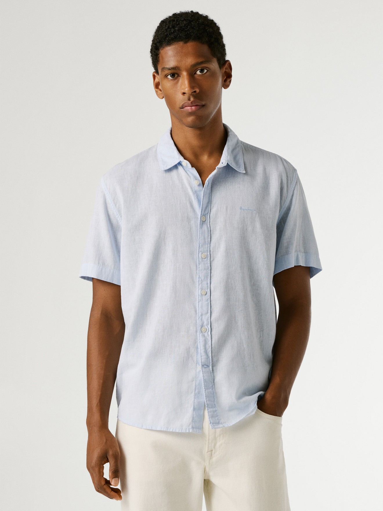Camisa Tingida de Linho