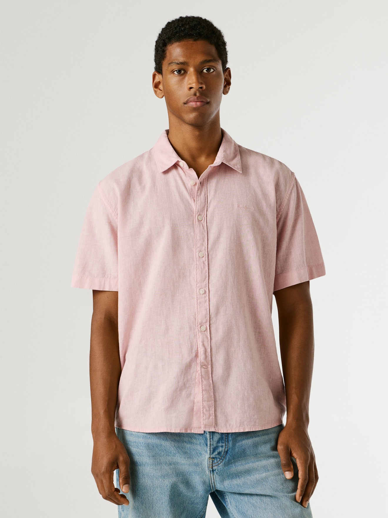 Camisa Tingida de Linho