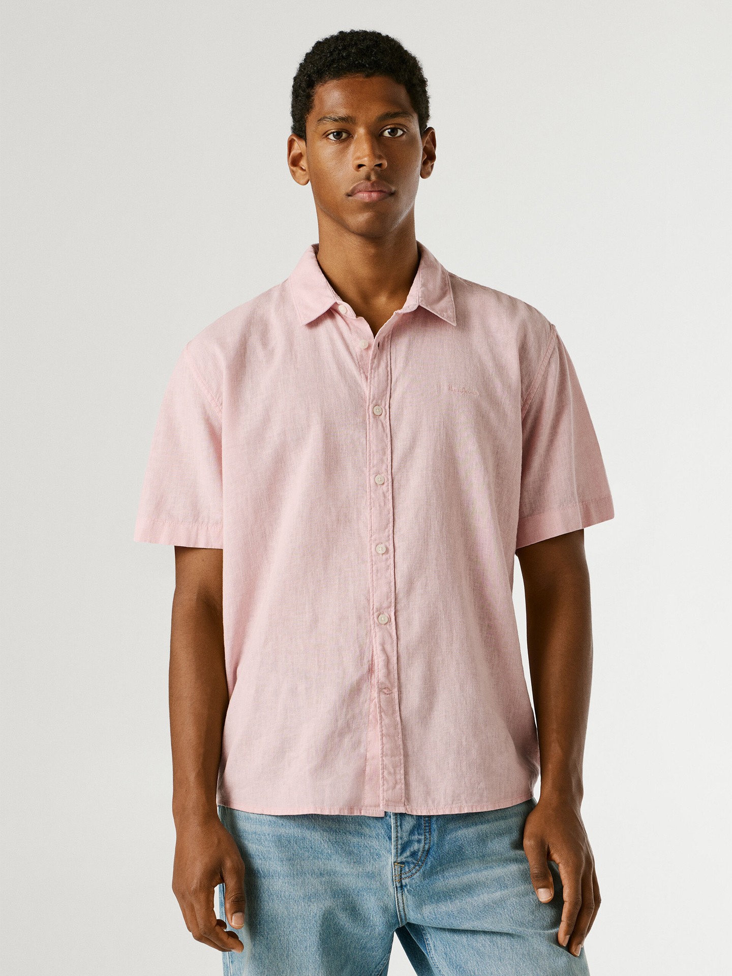 Camisa Tingida de Linho