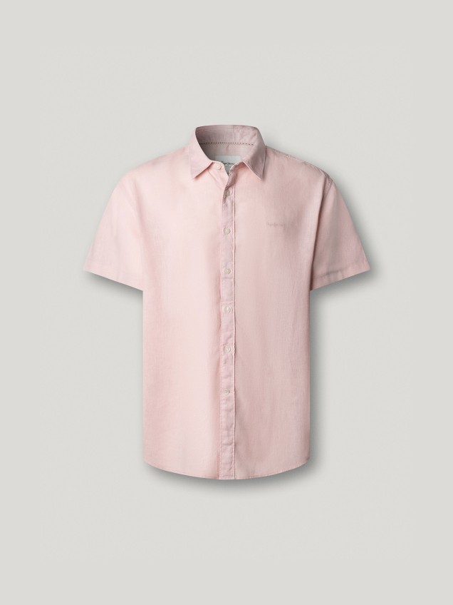 Camisa Tingida de Linho