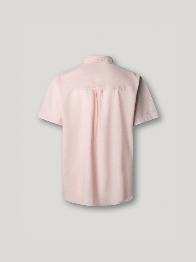 Camisa Tingida de Linho