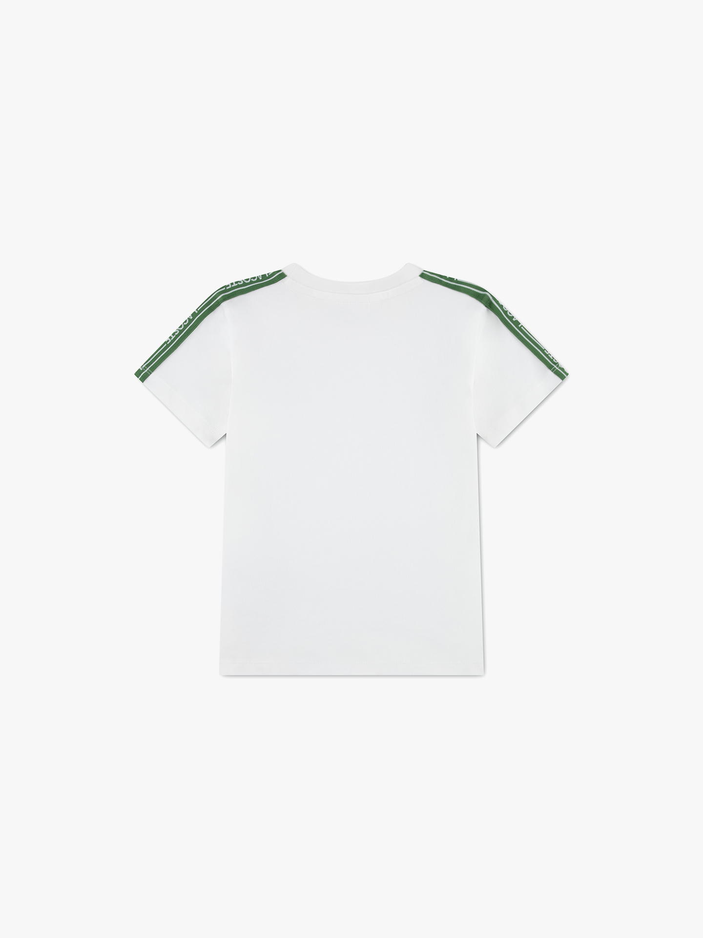T-shirt com Riscas nos Ombros