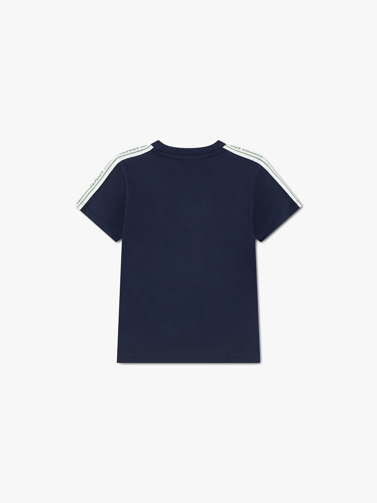 T-shirt com Riscas nos Ombros