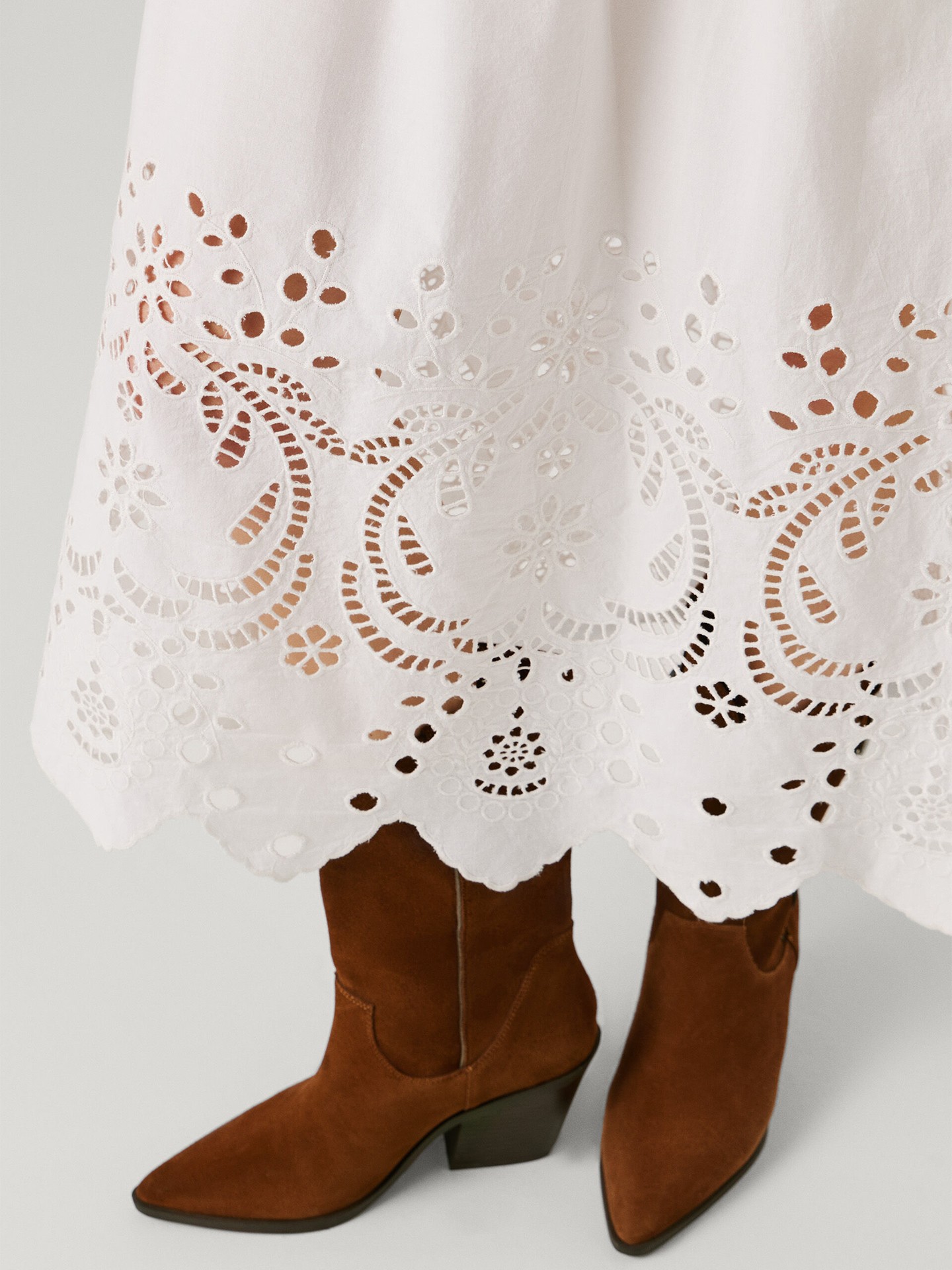 Vestido Comprido Combinado