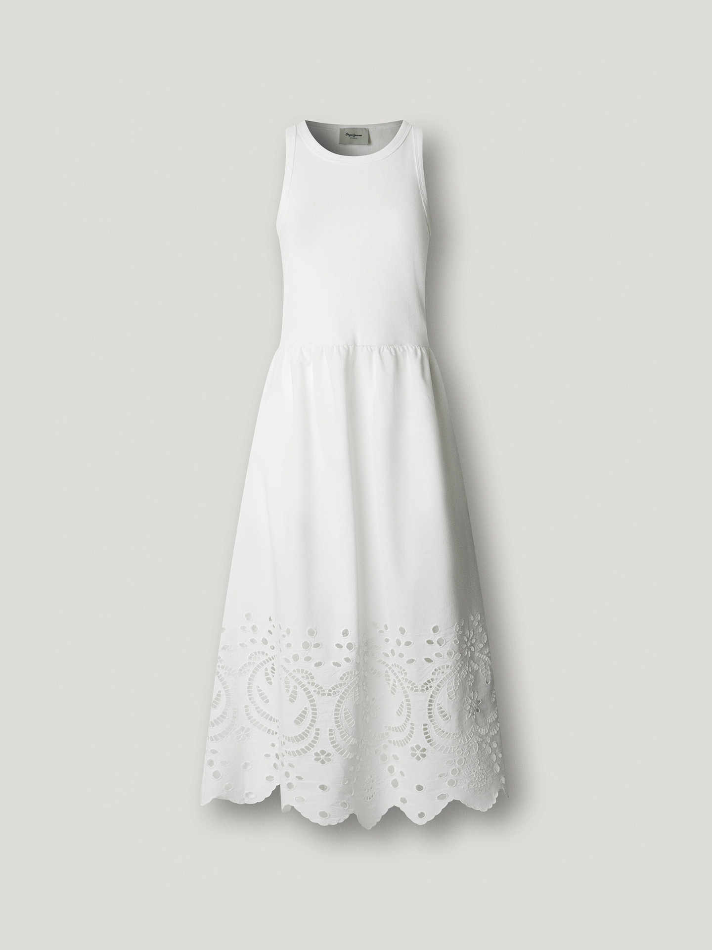 Vestido Comprido Combinado