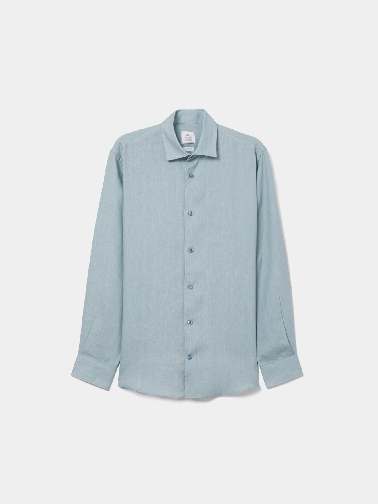 Camisa de Linho Regular Fit