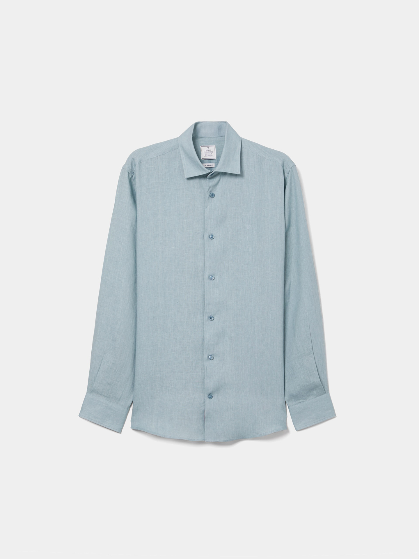 Camisa de Linho Regular Fit