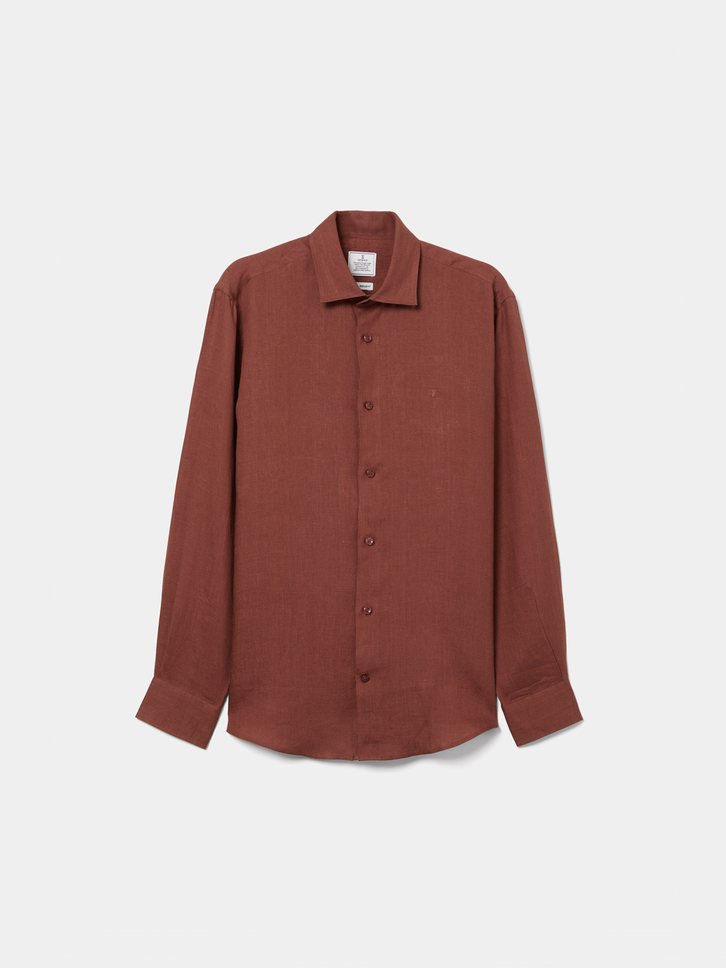 Camisa de Linho Regular Fit