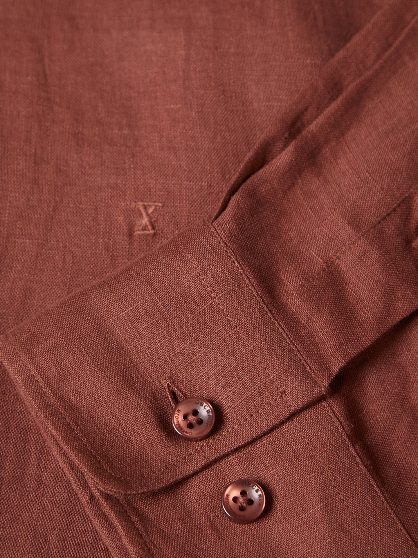 Camisa de Linho Regular Fit