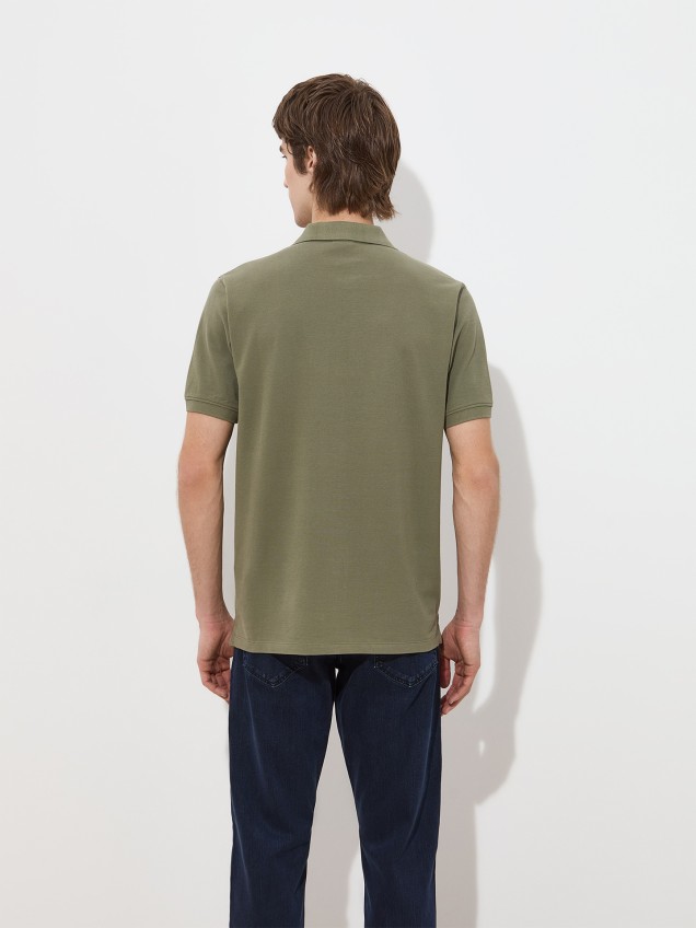 Polo de Algodão Regular Fit