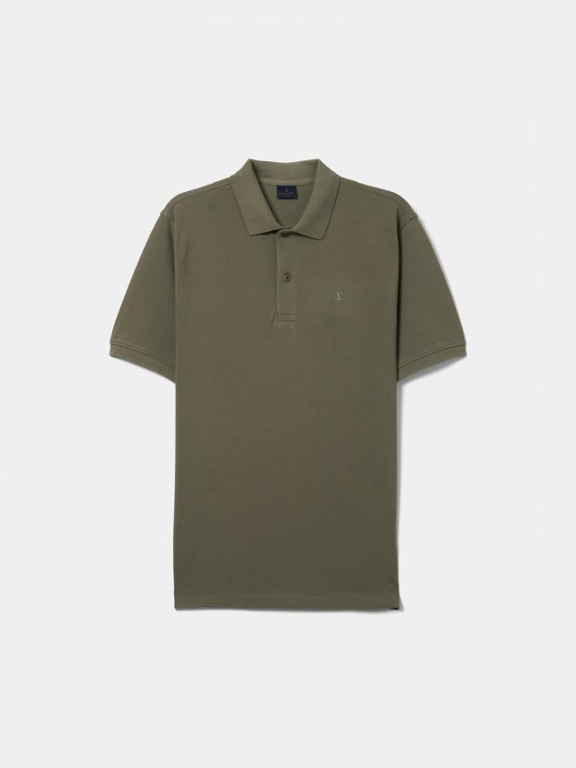 Polo de Algodão Regular Fit