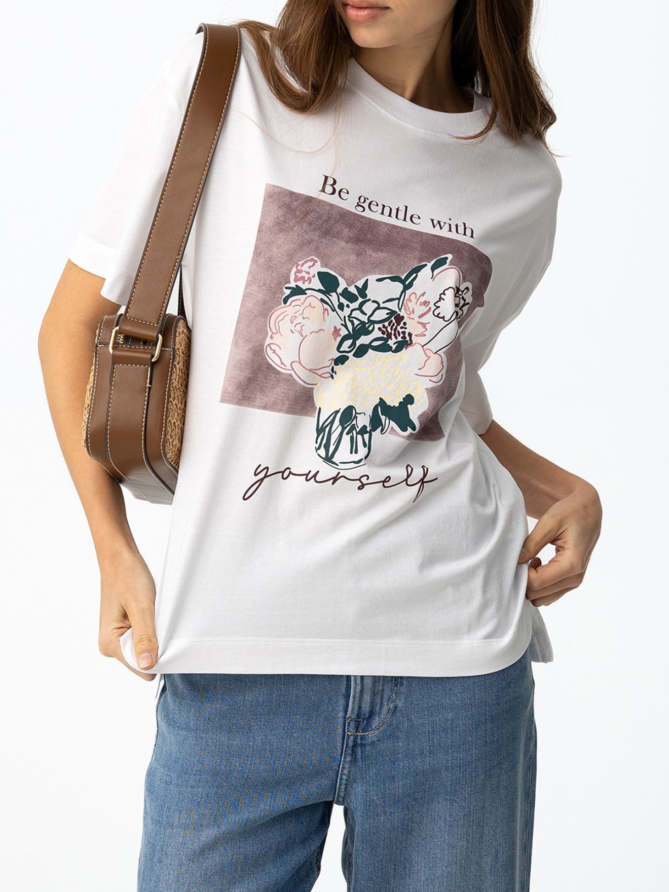 T-shirt com Estampado