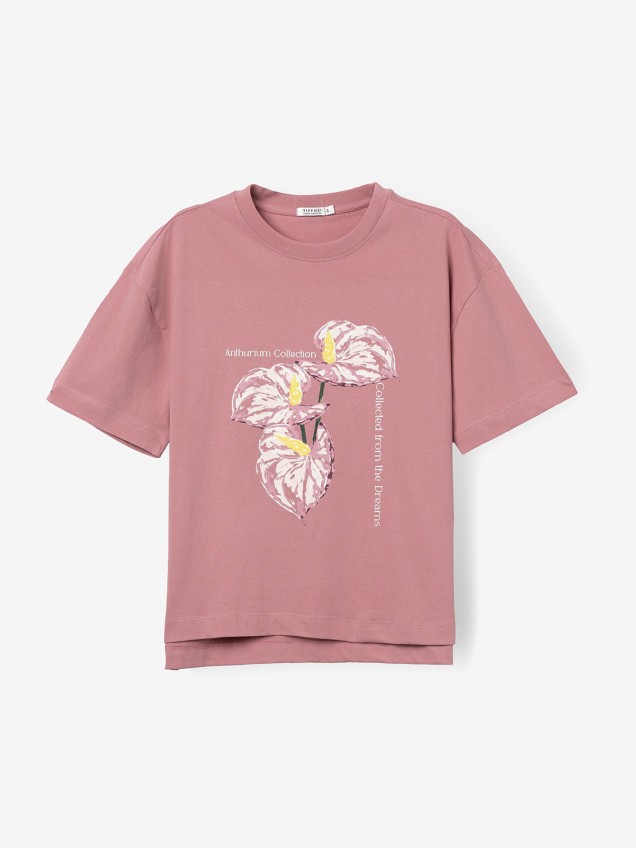 T-shirt com Estampado