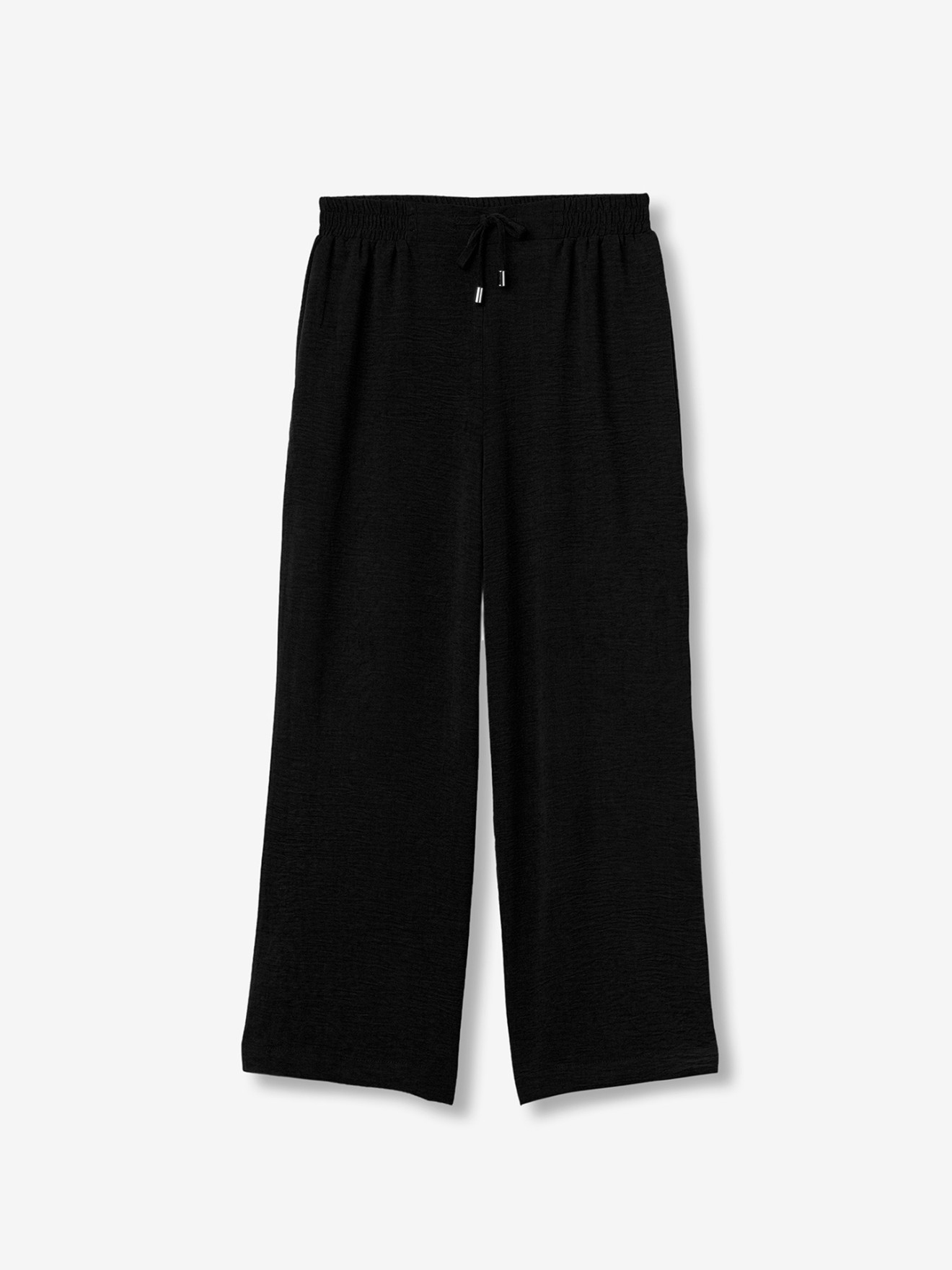 Cal�as Culotte de Tecido Texturado