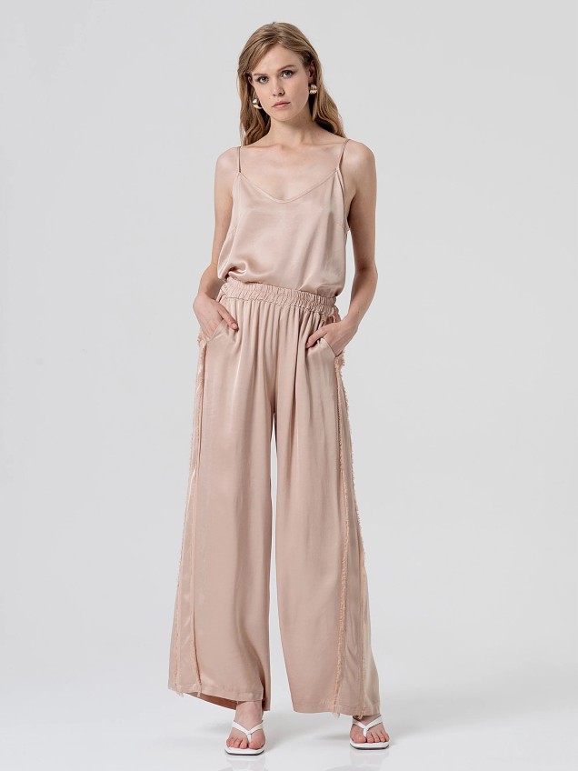 Calça Larga Fluida