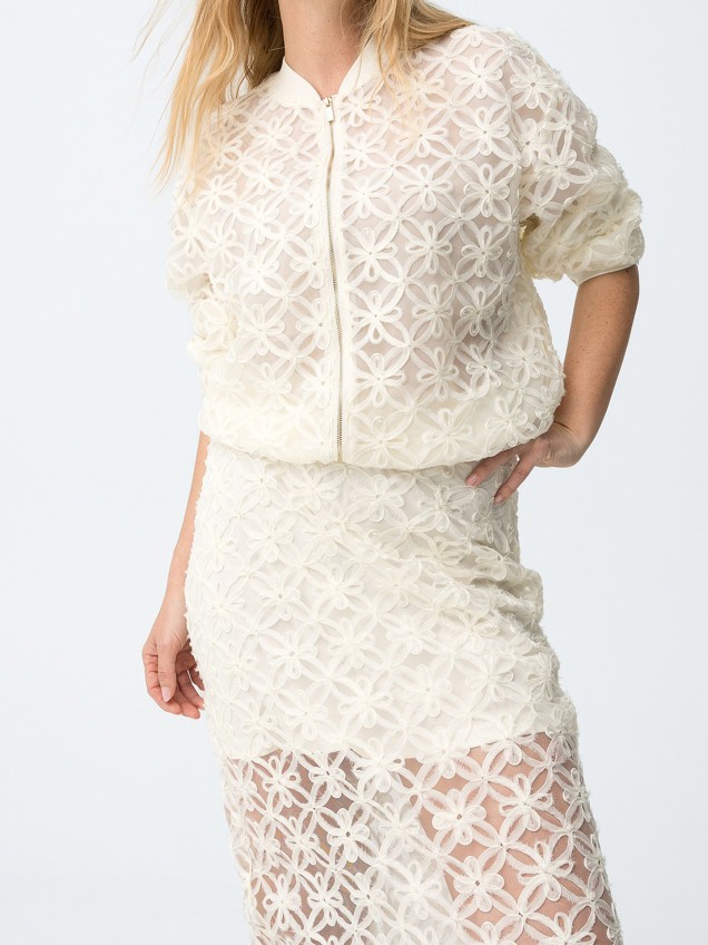 Casaco Bomber Floral