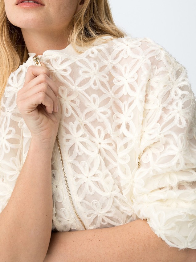 Casaco Bomber Floral
