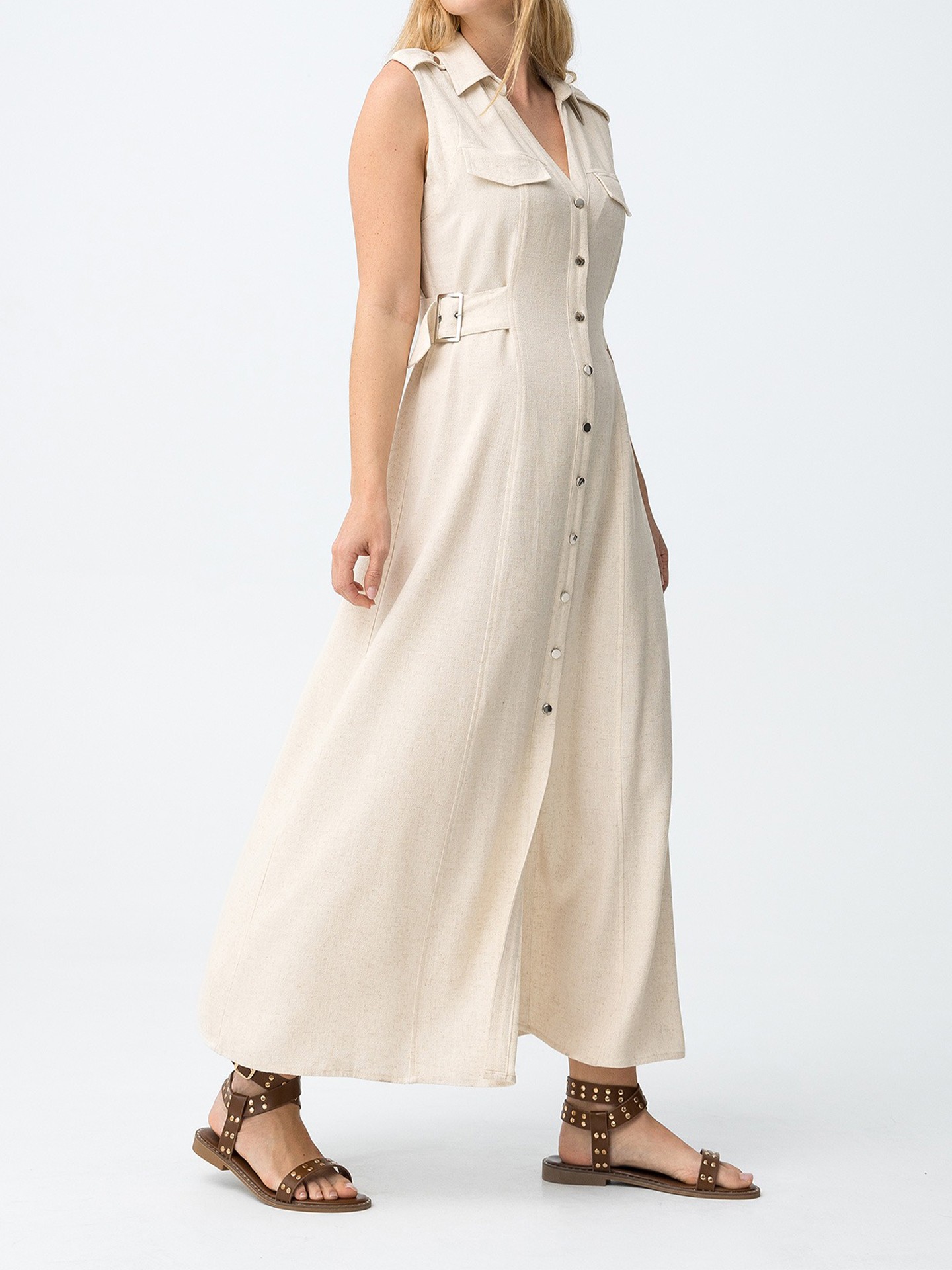 Vestido Camiseiro Midi