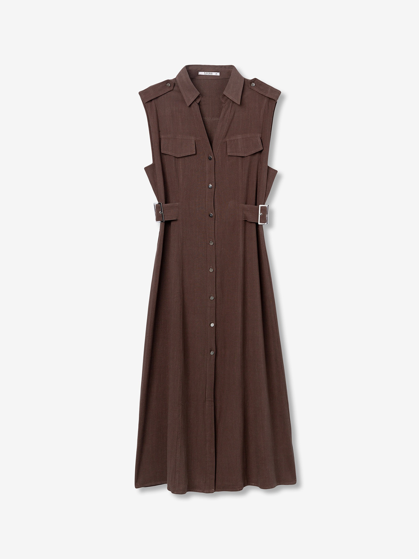 Vestido Camiseiro Midi