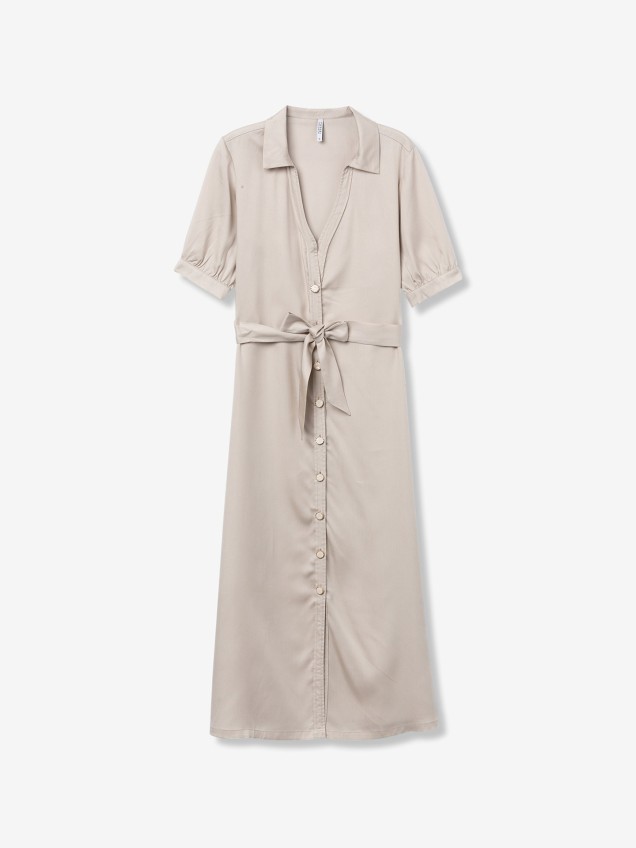 Vestido Camiseiro Midi