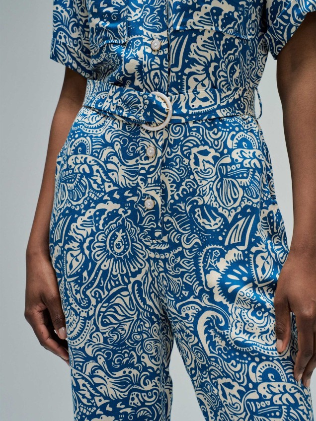 Macacão Estampado