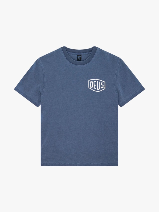 T-shirt Shield Garment Dyed
